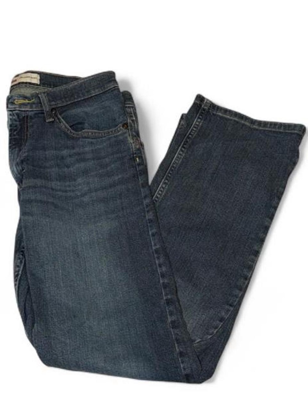 Wrangler Men’s Dark Wash Relaxed Bootcut Denim Jeans Size 32x32